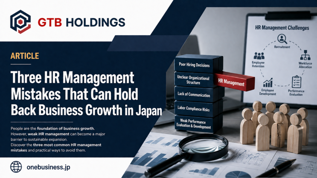 Three HR Management Mistakes That Can Hold Back Business Growth in Japan